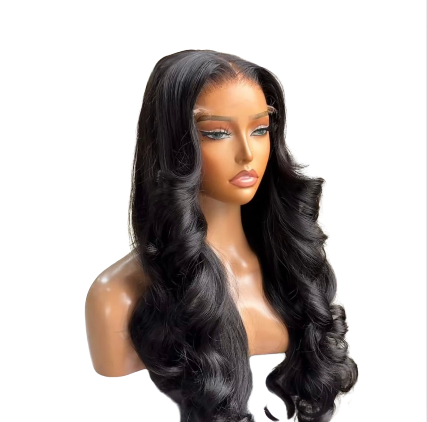 Natural Black Human Hair HD 13x6 Wig