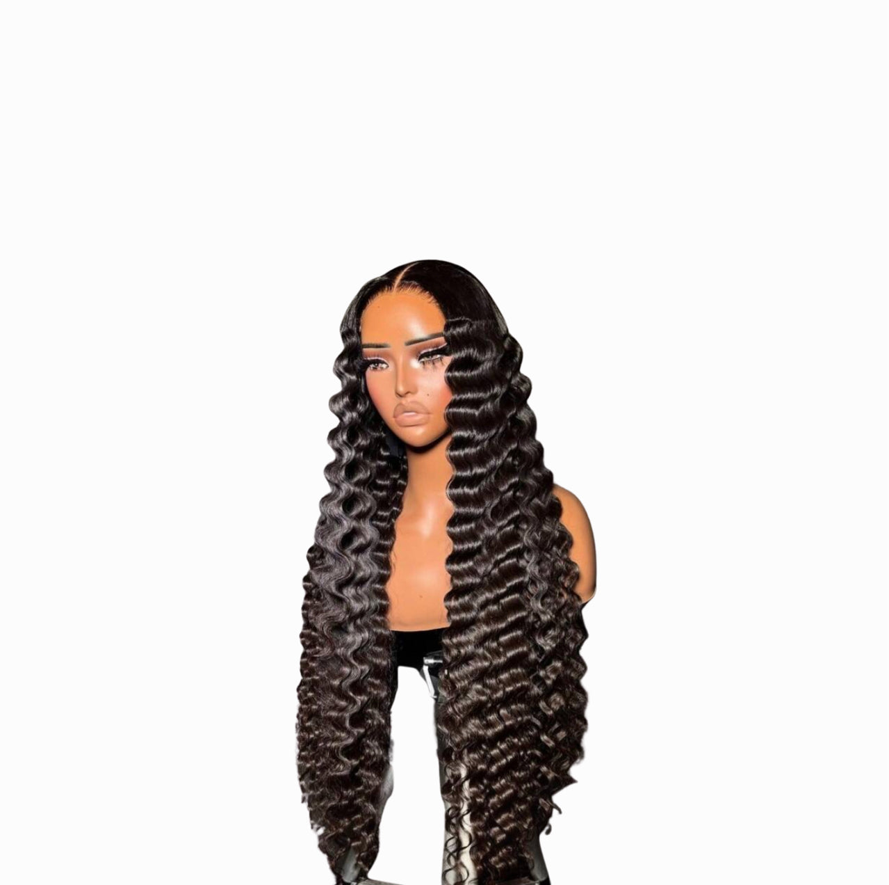 200% Density Natural Black Deep Wave