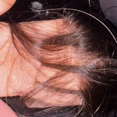 Natural Black Human Hair HD 13x4 Wig